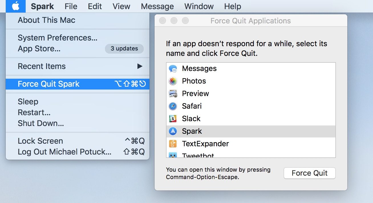 How To Quit An App On Mac